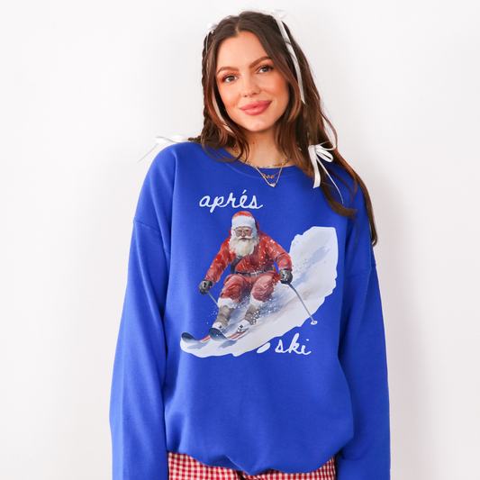 Apres Ski Santa Sweatshirt
