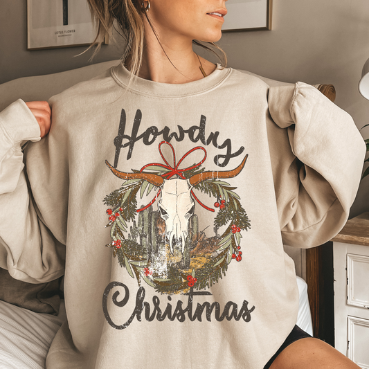 Howdy Christmas Sweatshirt