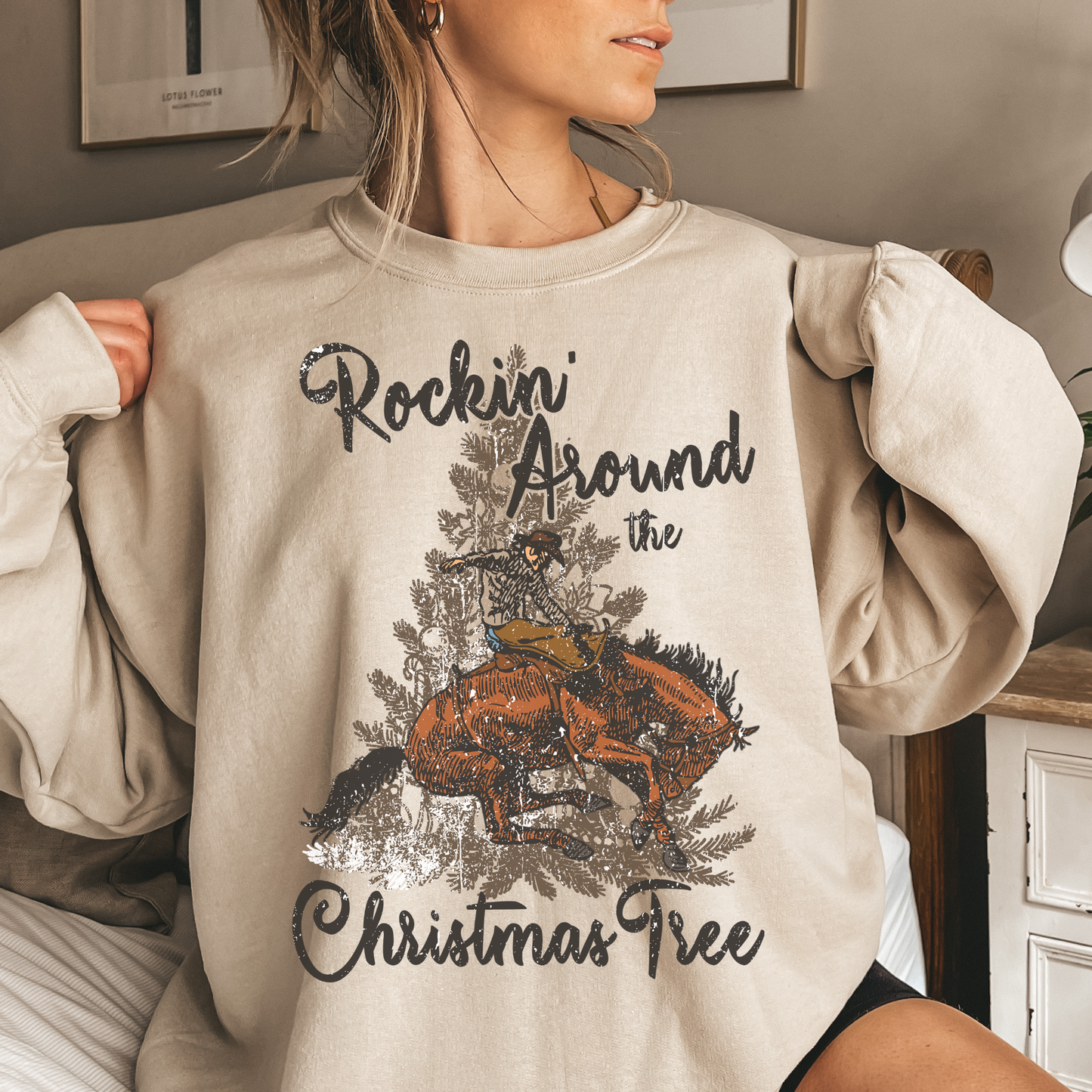 Rockin Around The Christmas Tree Sweatshirt