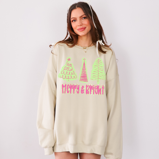 Merry and Bright Sweatshirt