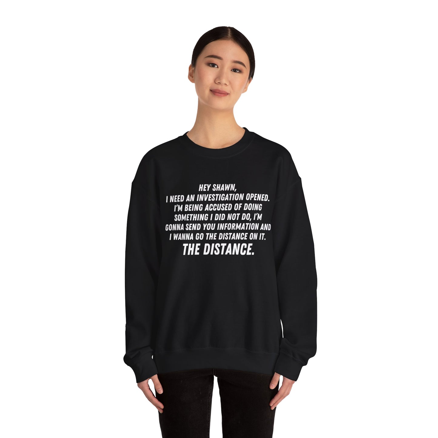 Lisa Barlow "The Distance" Crewneck