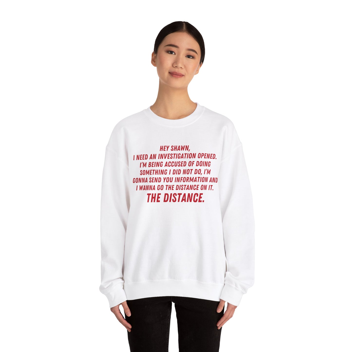 Lisa Barlow "The Distance" Crewneck