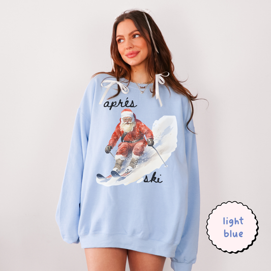 Apres Ski Santa Sweatshirt