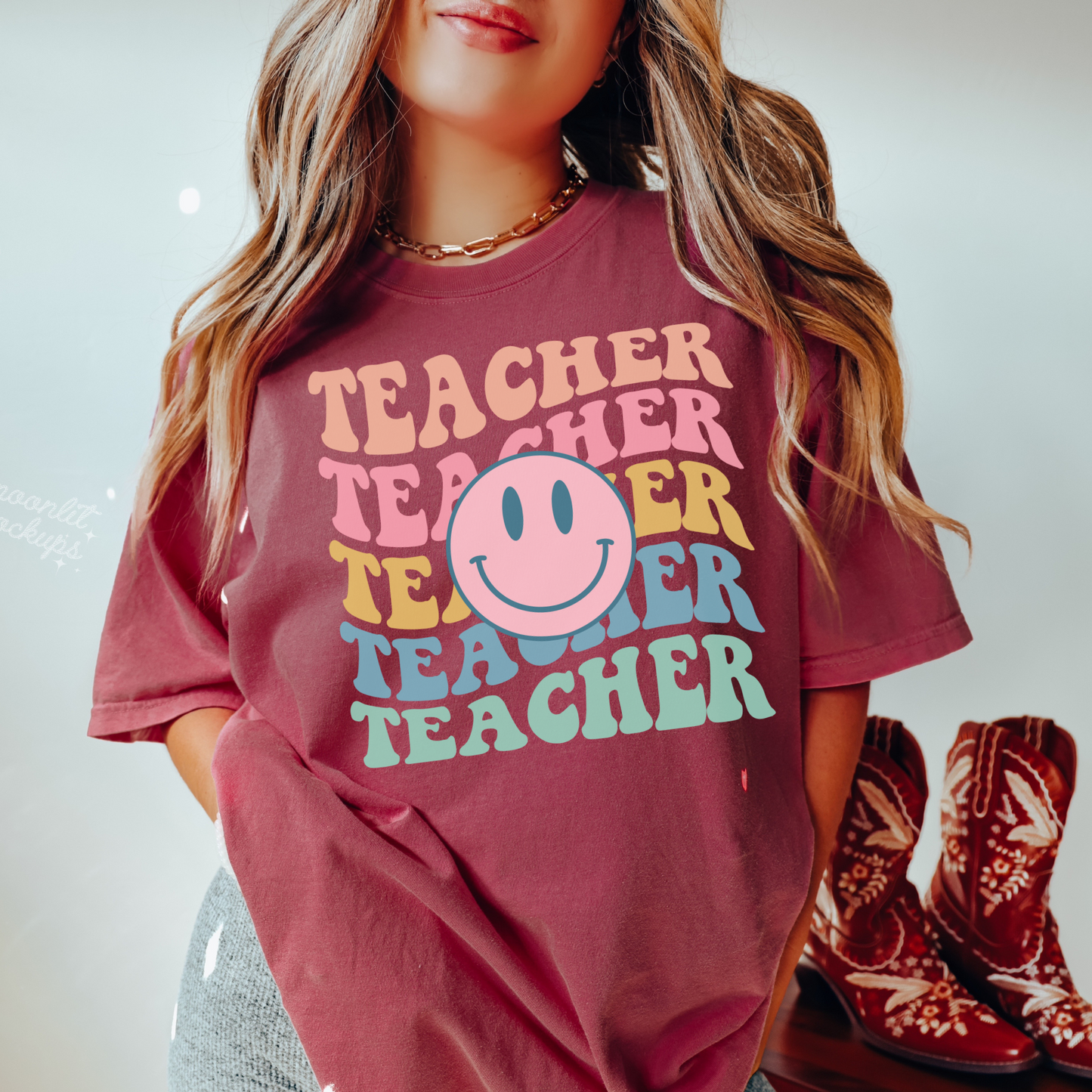 Smile Teacher Tee