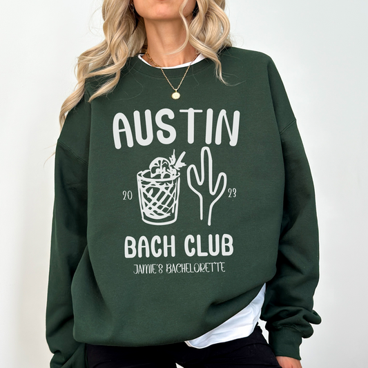 Custom Location Bachelorette Crewnecks