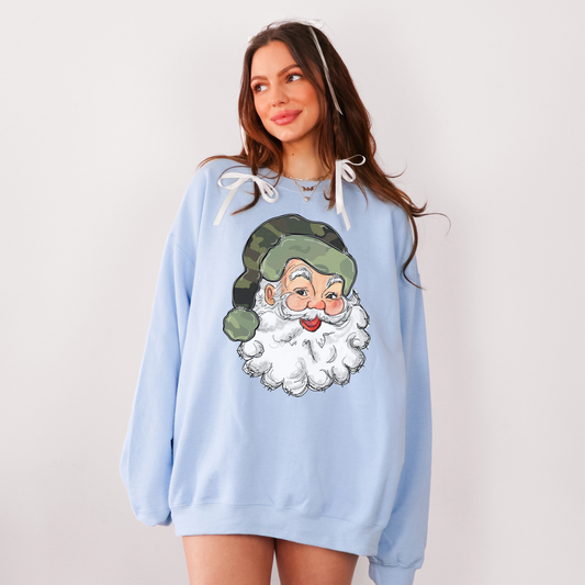 Camo Santa Sweatshirt