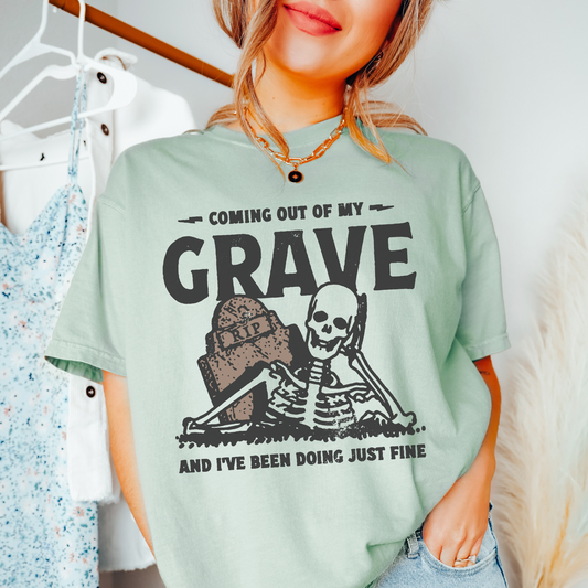 Coming Out Of My Grave Tee