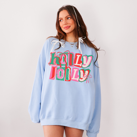 Coquette Holly Jolly Sweatshirt
