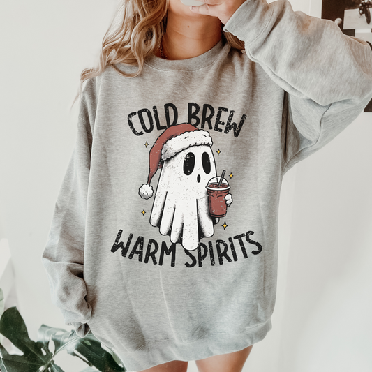 Cold Brew Warm Spirits Crewneck