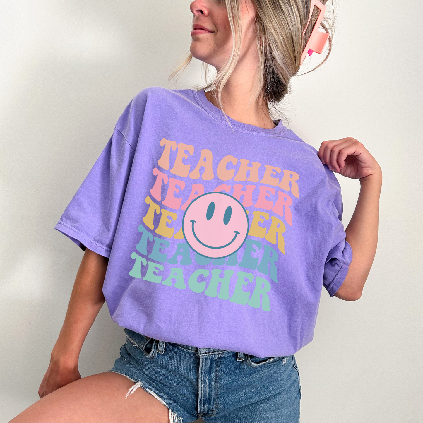 Smile Teacher Tee