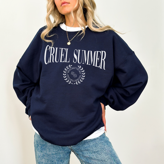 Preppy Cruel Summer Crewneck