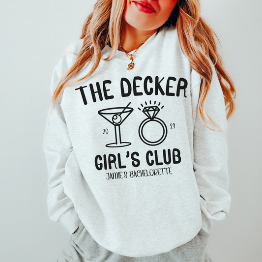 Custom Luxury Bachelorette Crewnecks