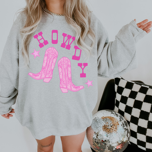 Preppy Howdy Crewneck