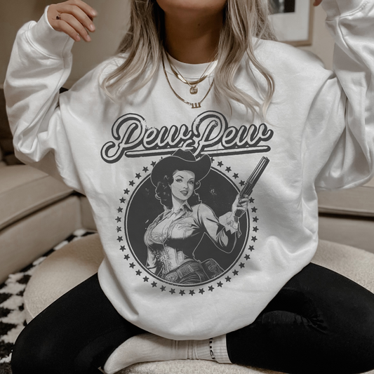 Retro Cowgirl Sweatshirt