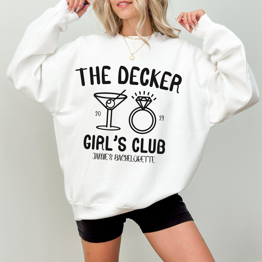 Custom Luxury Bachelorette Crewnecks