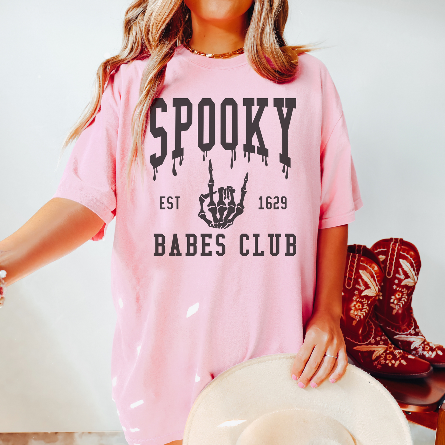 Comfort Colors Spooky Babes Club Tee