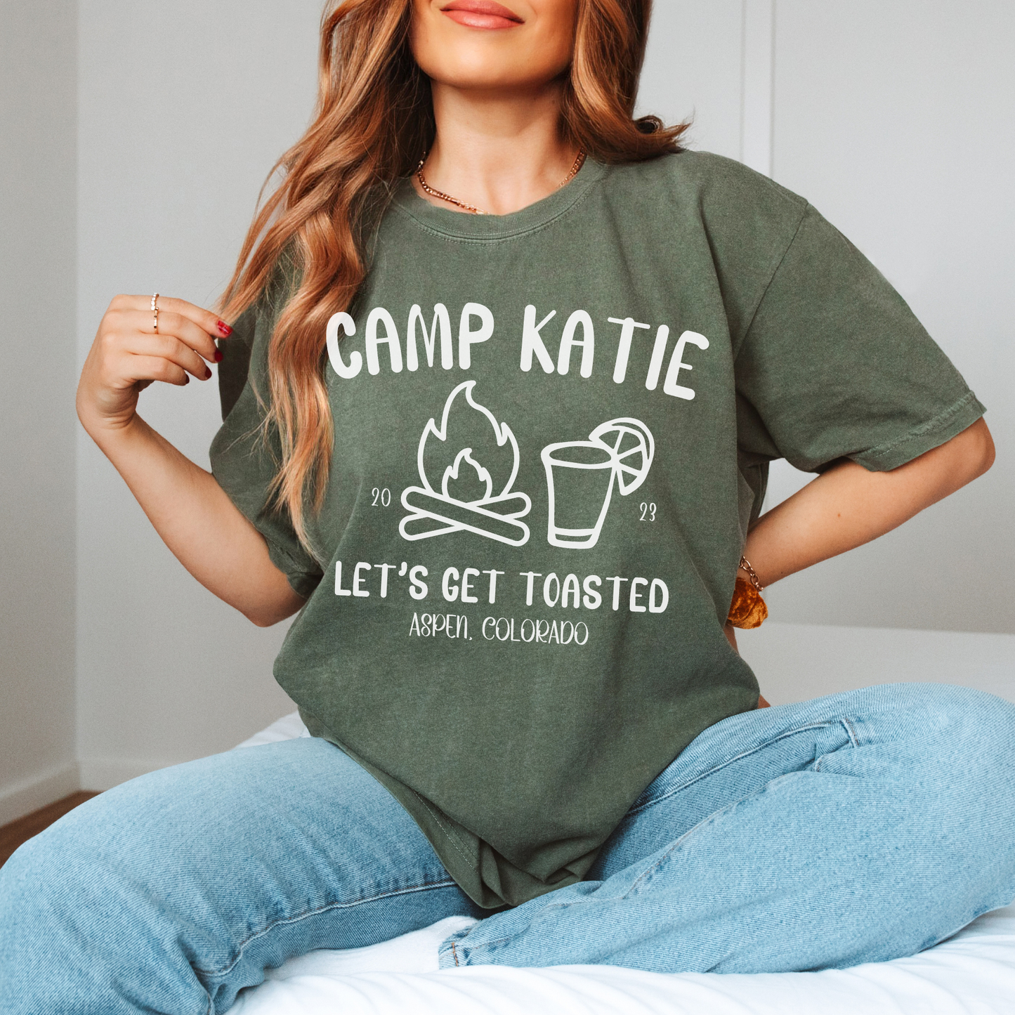 Custom Camp Bachelorette Tees