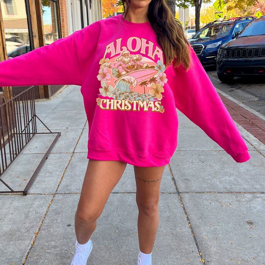 Aloha Christmas Sweatshirt