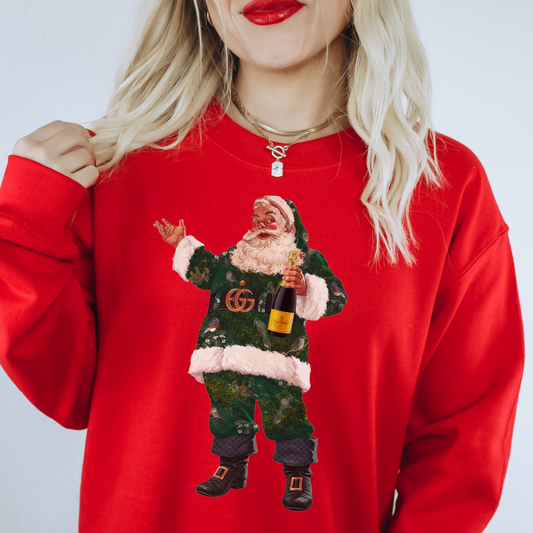 Boujee Santa Crewneck