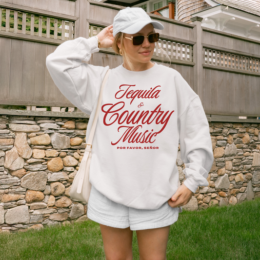 Tequila and Country Music Sweatshirt