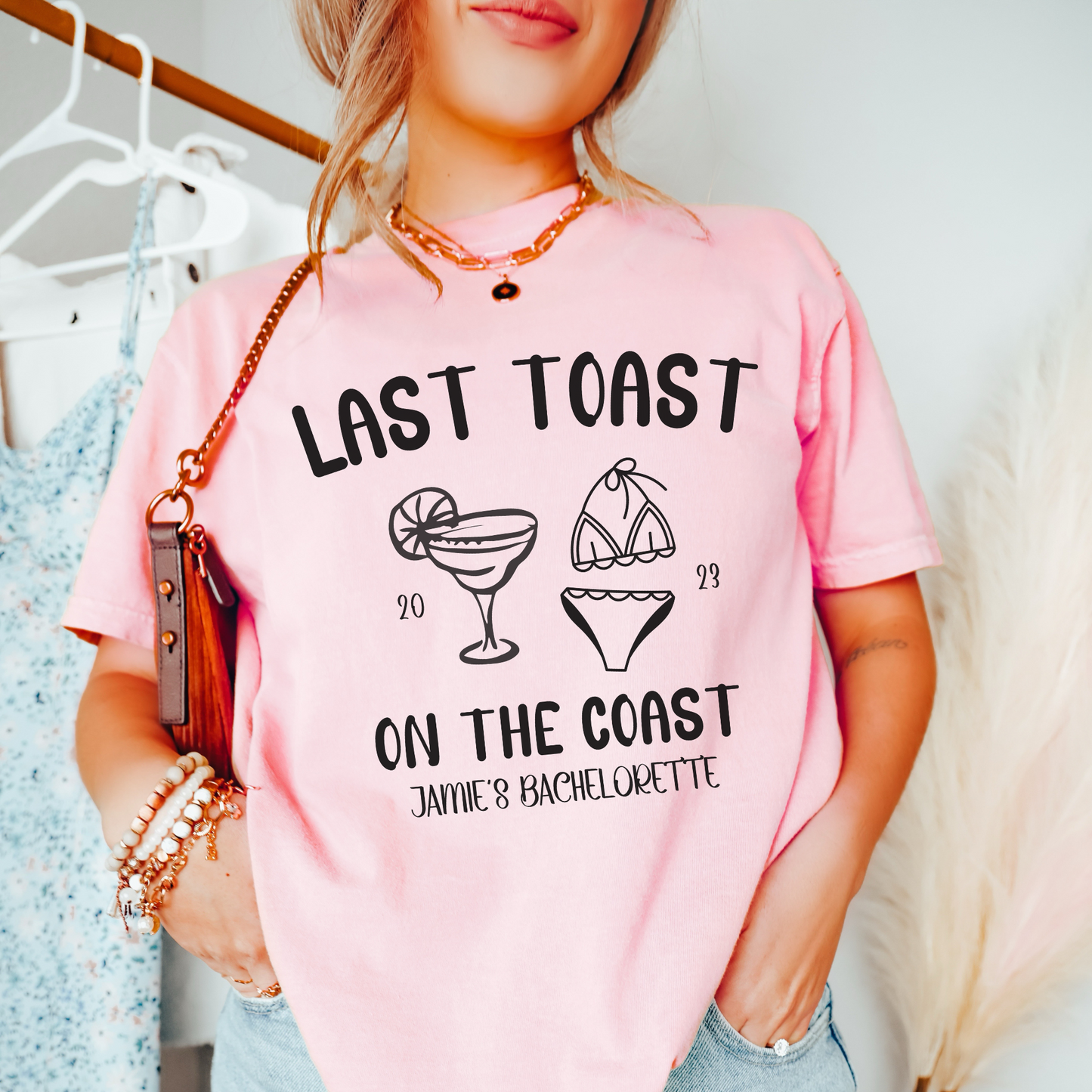 Custom "Last Toast" Bachelorette Tees