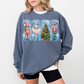 Watercolor Nutcracker Christmas Crewneck