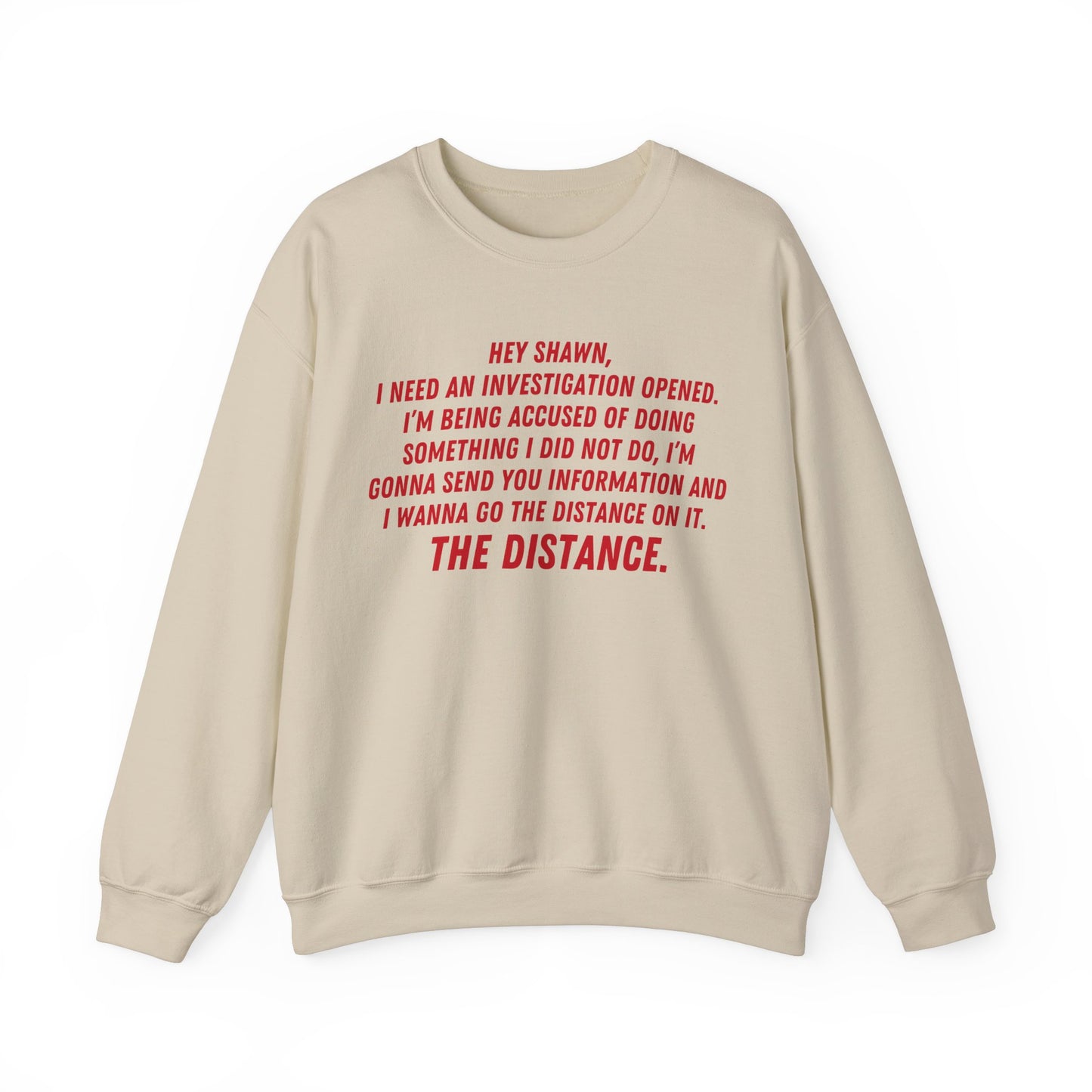 Lisa Barlow "The Distance" Crewneck