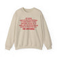 Lisa Barlow "The Distance" Crewneck