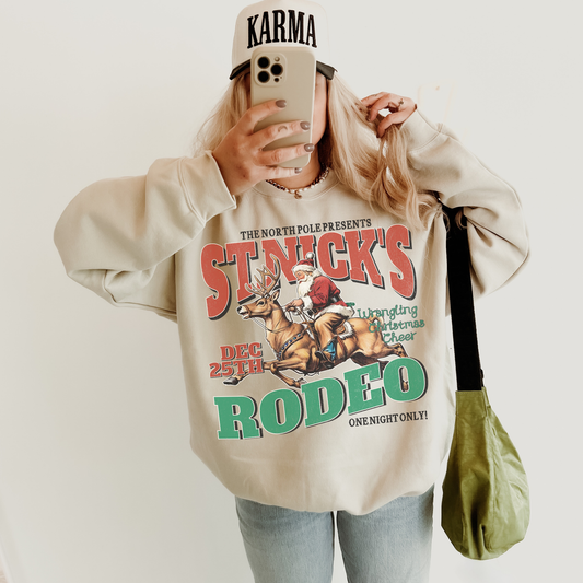 St Nicks Rodeo Sweatshirt