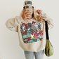 Cowgirl Christmas Collage Sweatshirt