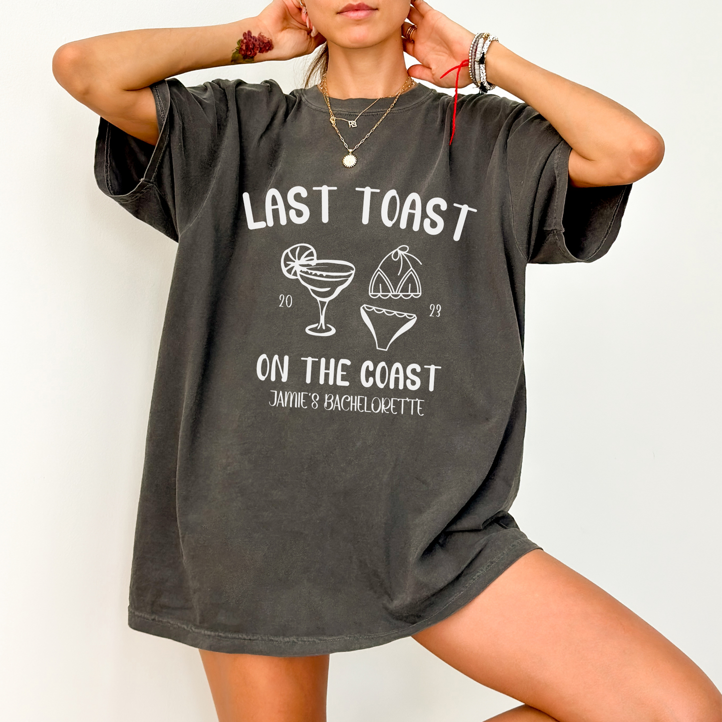 Custom "Last Toast" Bachelorette Tees