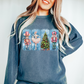 Watercolor Nutcracker Christmas Crewneck