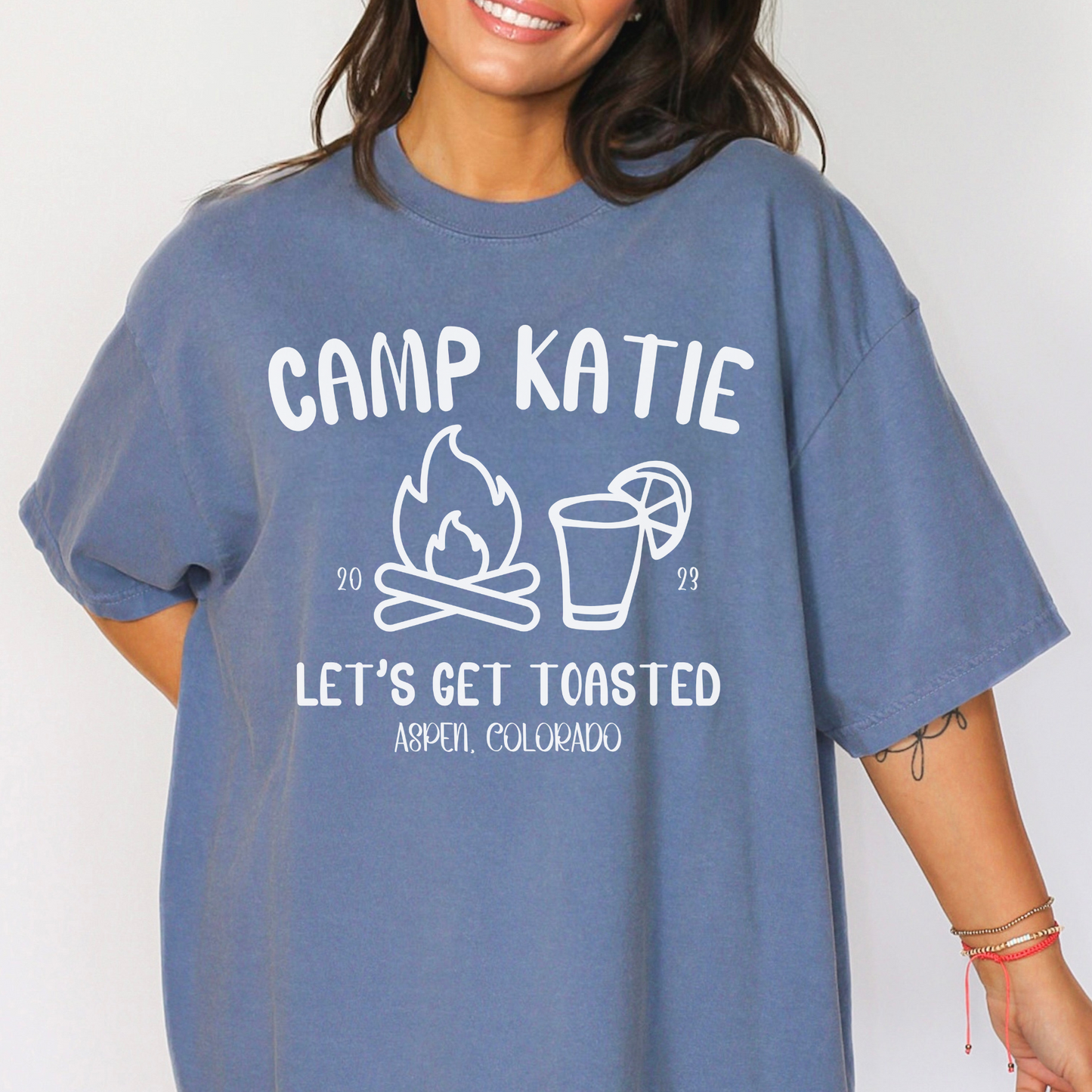 Custom Camp Bachelorette Tees