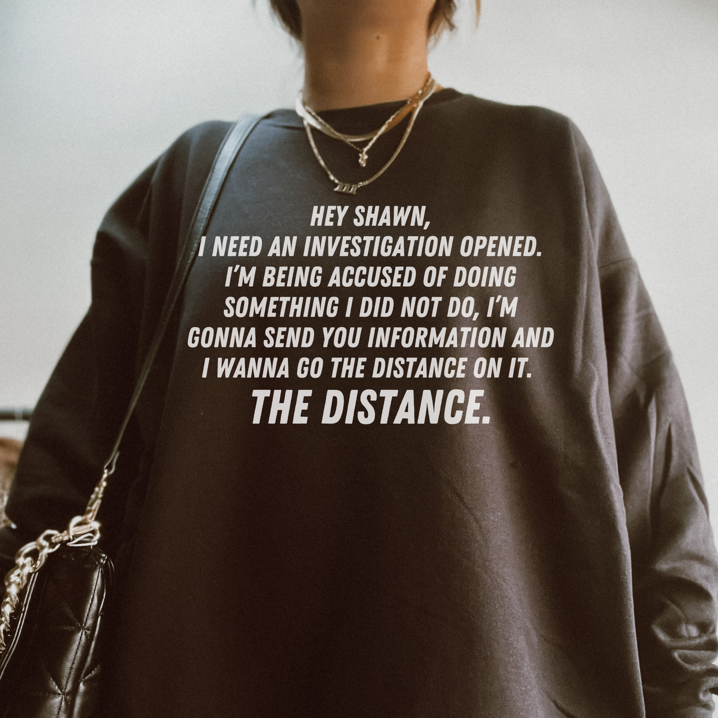 Lisa Barlow "The Distance" Crewneck