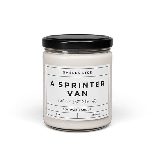RHOSLC Sprinter Van Candle