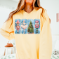 Watercolor Nutcracker Christmas Crewneck