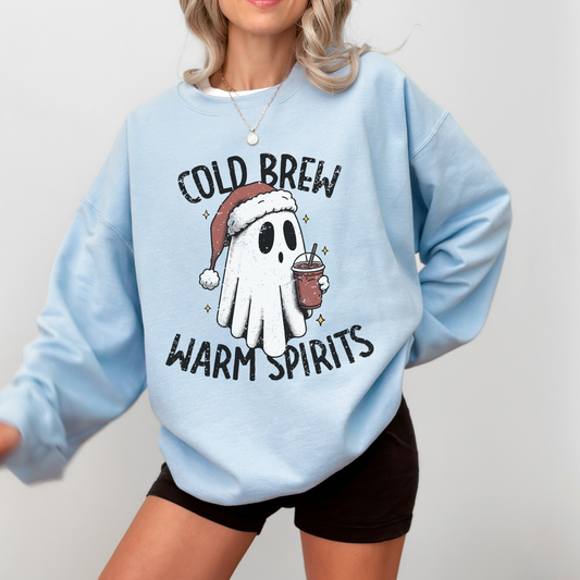 Cold Brew Warm Spirits Crewneck