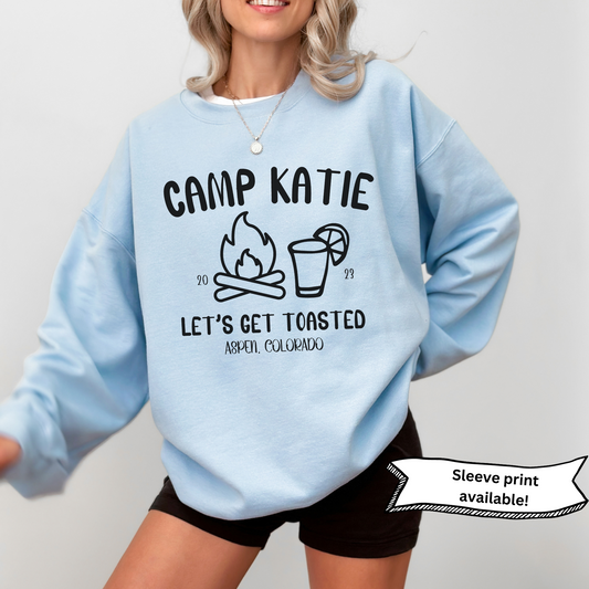 Custom Camp Bachelorette Crewnecks