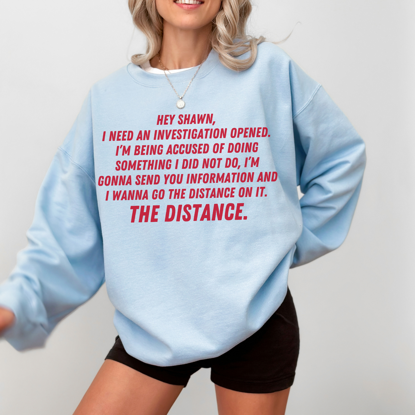 Lisa Barlow "The Distance" Crewneck