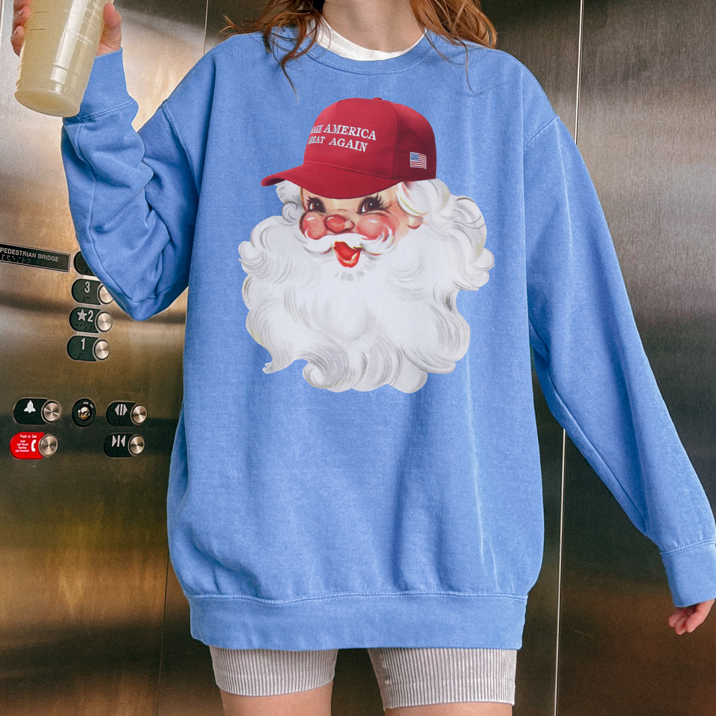 MAGA Santa Crewneck