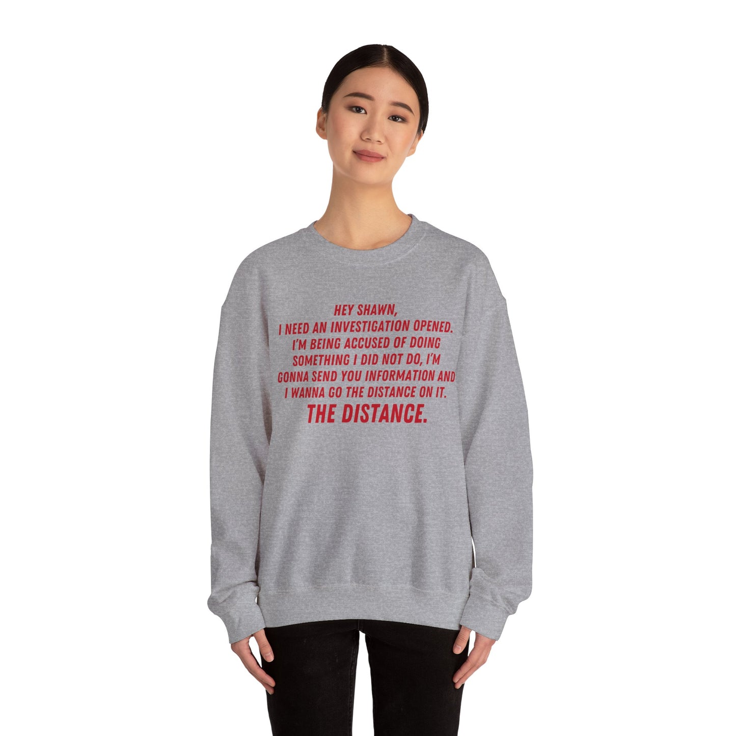 Lisa Barlow "The Distance" Crewneck