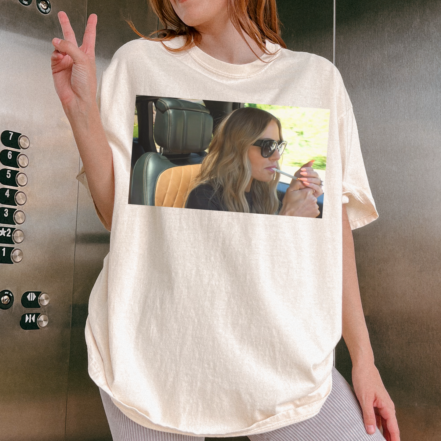 Dorit Smoking Cig Tee