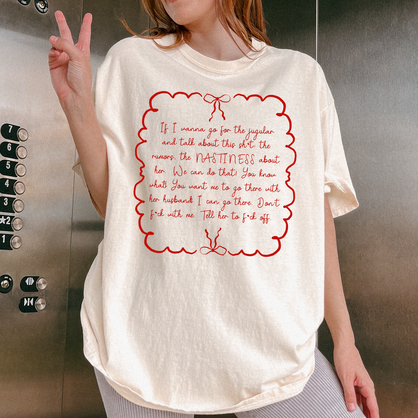 Meredith Marks "The Rumors" Tee