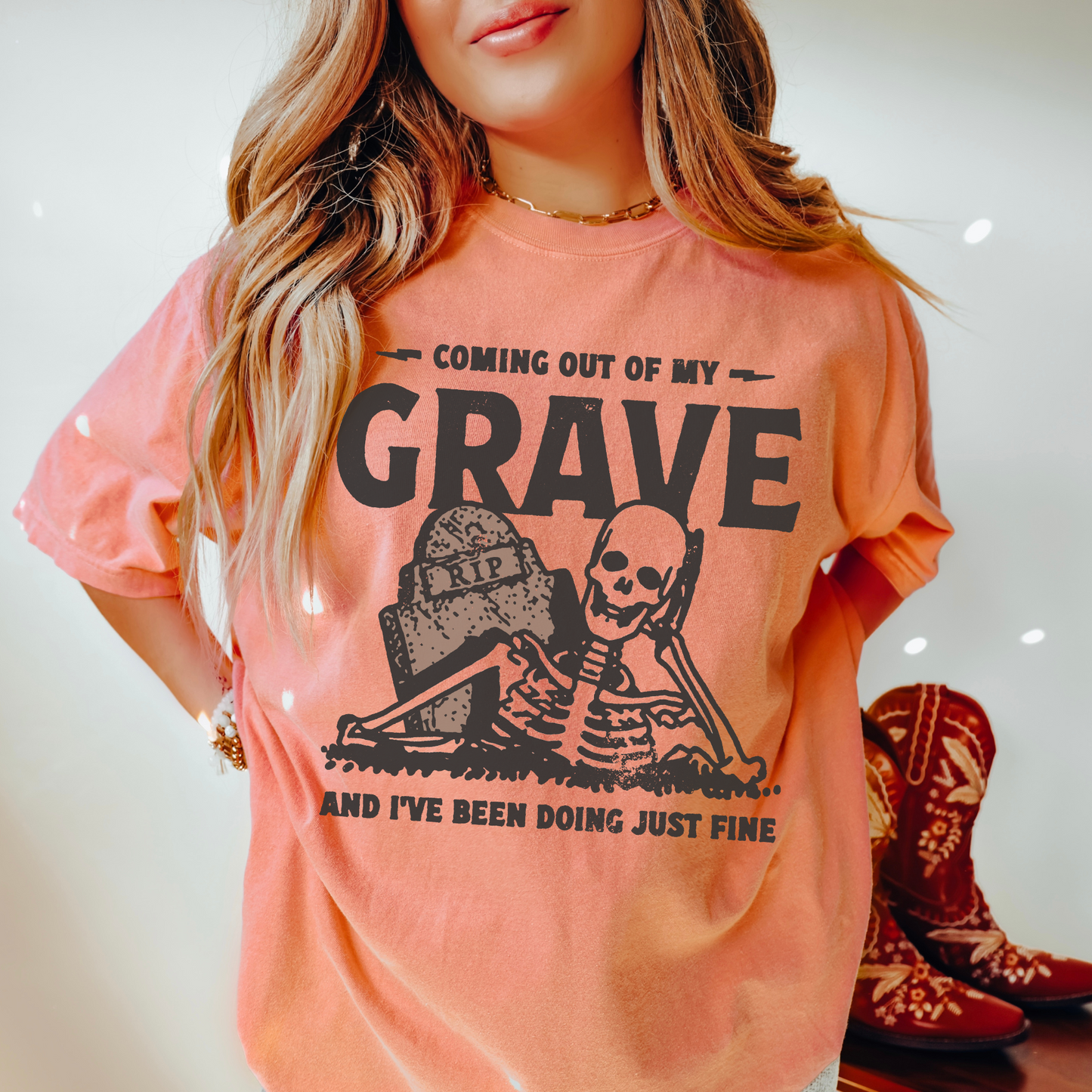 Coming Out Of My Grave Tee