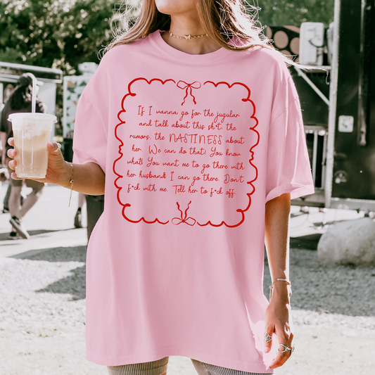 Meredith Marks "The Rumors" Tee