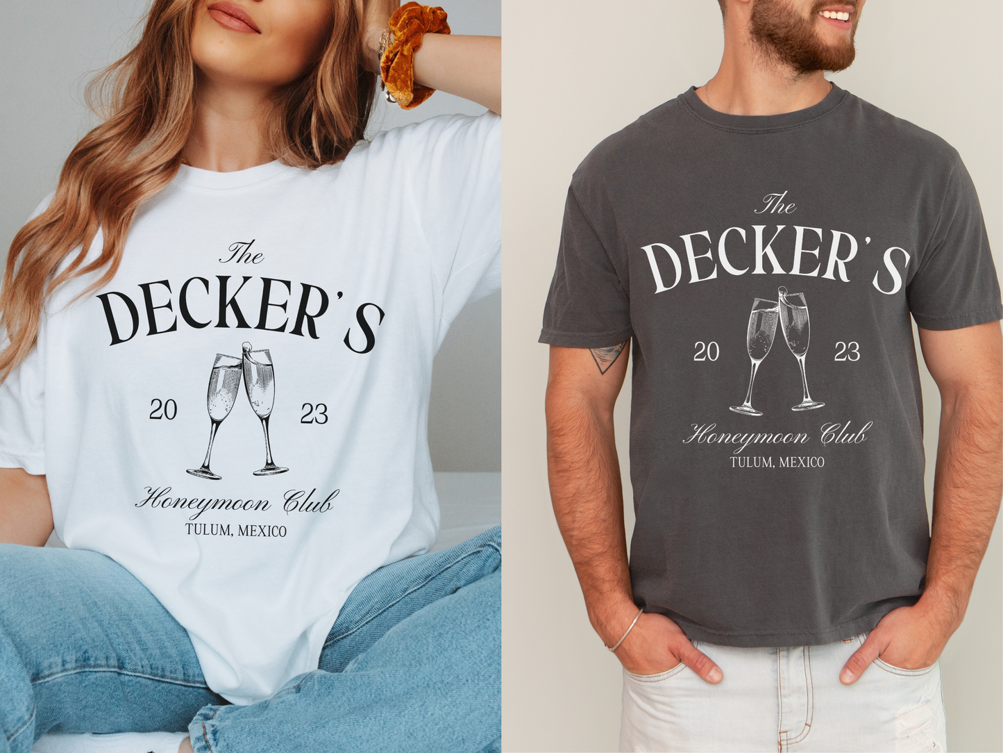 Custom Honeymoon Shirts