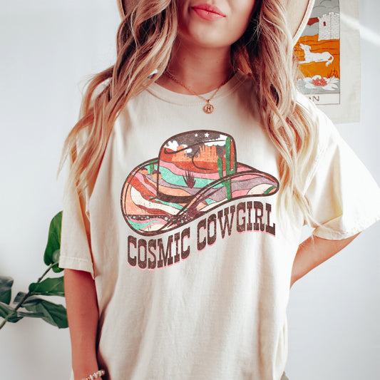 Cosmic Cowgirl Tee