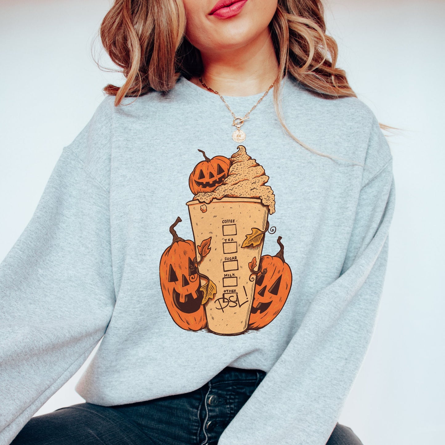 Pumpkin Coffee Crewneck