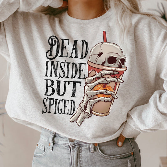 Dead Inside But Spiced Crewneck