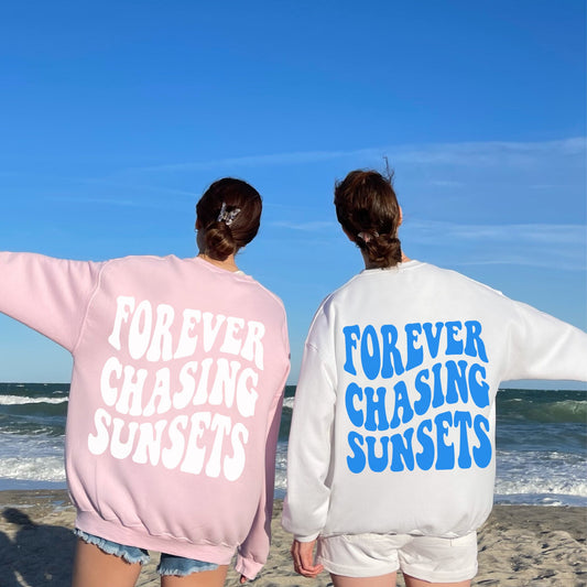 Forever Chasing Sunsets Crewneck